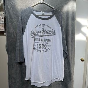Baseball style 2xl Outer Banks Shirt
